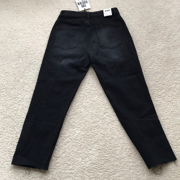 Rockn Rev Black Mid-Rise Distressed Jeans - Picture 5 of 13